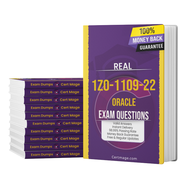 1Z0-1109-22 exam questions PDF and test engine
