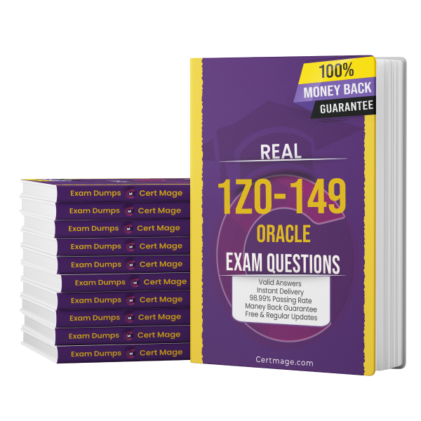 1Z0-149 exam questions PDF and test engine