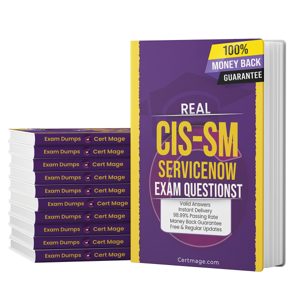 CIS-SM exam questions PDF and test engine