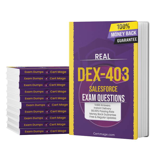 DEX-403 exam questions PDF and test engine