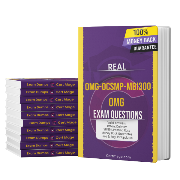 OMG-OCSMP-MBI300 exam questions PDF and test engine