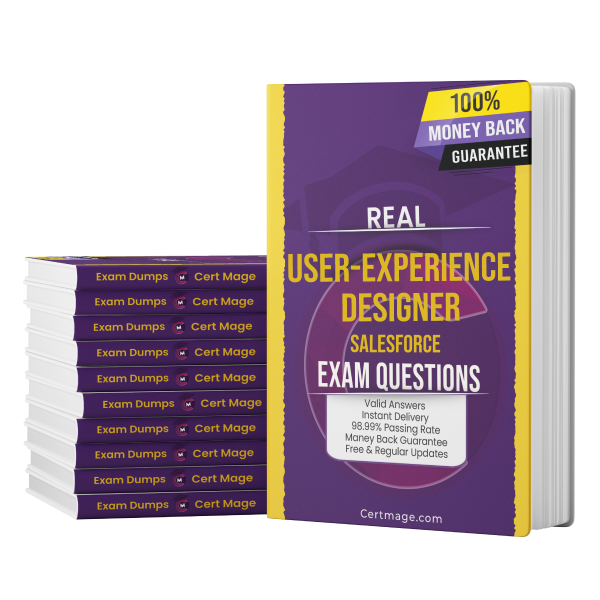 USER-EXPERIENCE-DESIGNER exam questions PDF and test engine