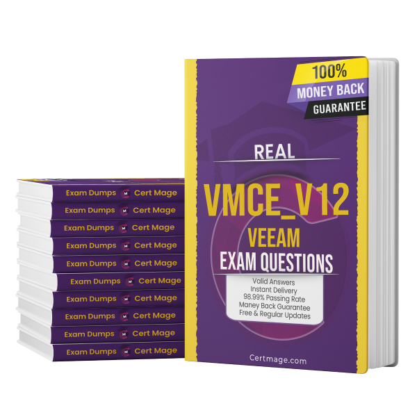 VMCE_V12 exam questions PDF and test engine