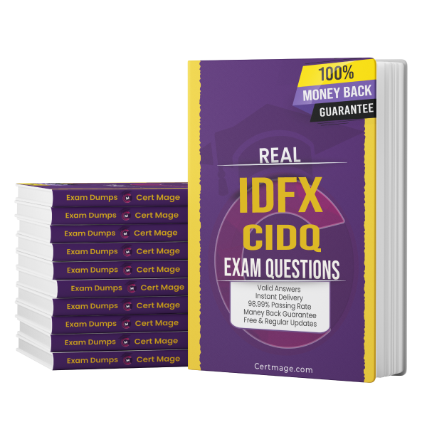 IDFX exam questions PDF and test engine