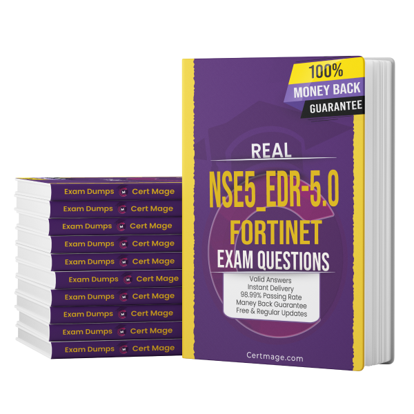 NSE5_EDR-5-0 exam questions PDF and test engine