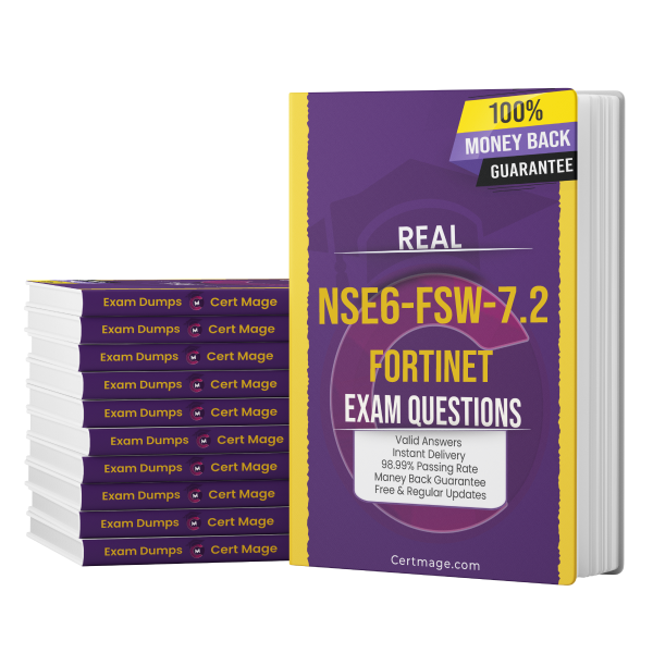 NSE6_FSW-7-2 exam questions PDF and test engine