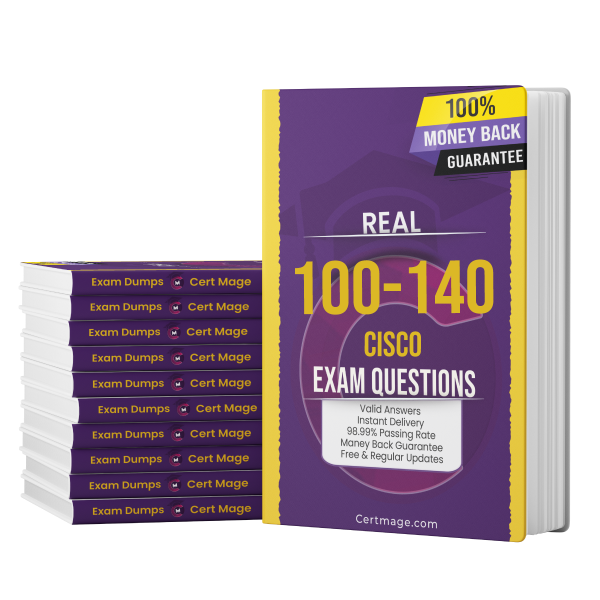 100-140 exam questions PDF and test engine