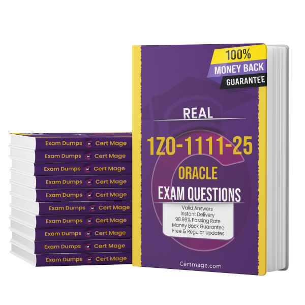 1Z0-1111-25 exam questions PDF and test engine