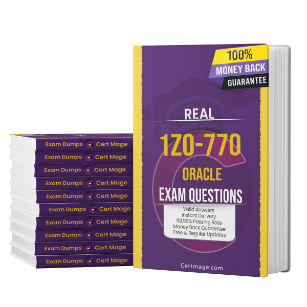 1Z0-770 exam questions PDF and test engine