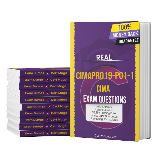 CIMAPRO19-P01-1 exam questions PDF and test engine