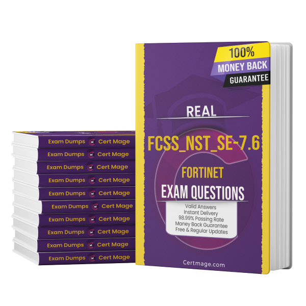 FCSS_NST_SE-7-6 exam questions PDF and test engine