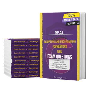 Scripting and programming foundations exam quesions