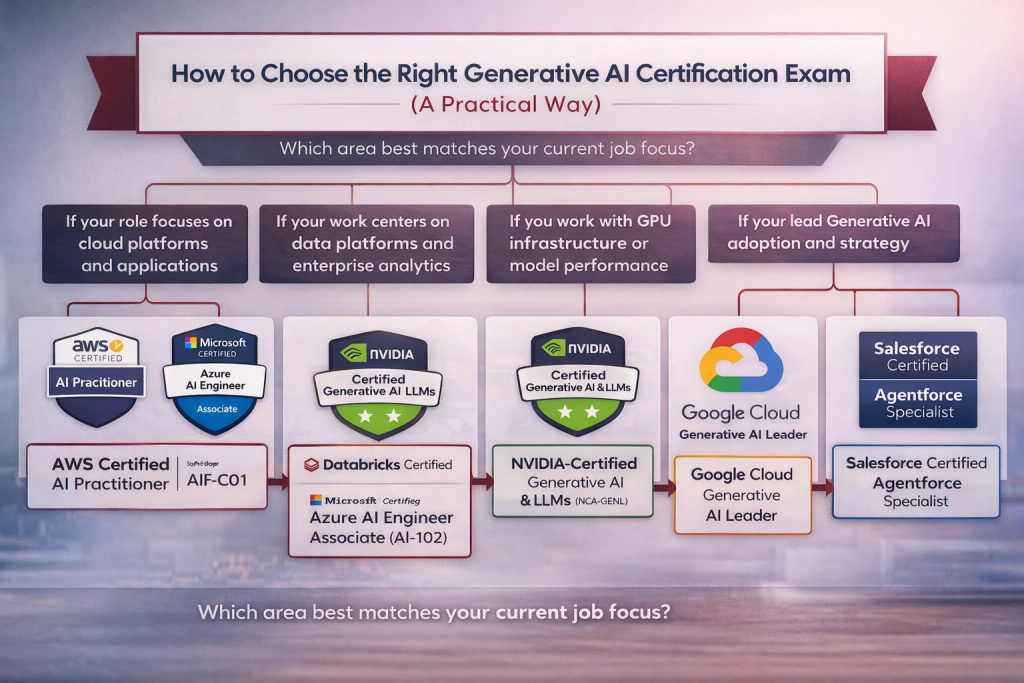 Generative AI certification exam