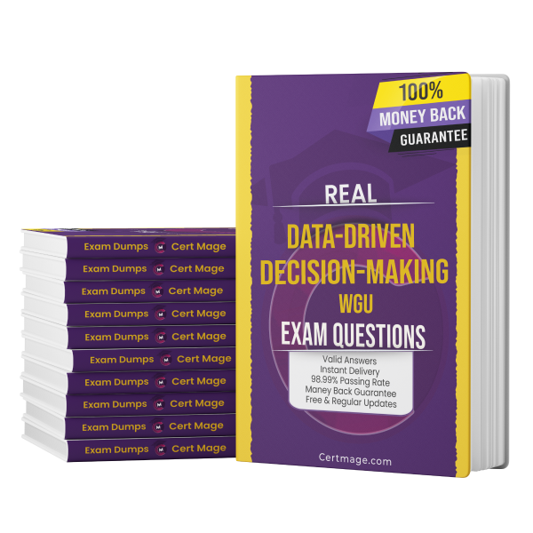 Data-Driven-Decision-Making exam questions PDF and test engine