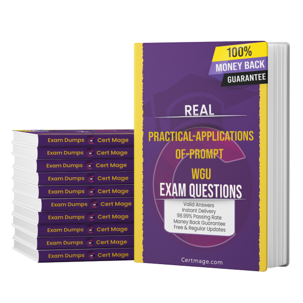Practical-Applications-of-Prompt exam questions PDF and test engine