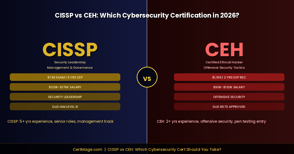CISSP vs CEH