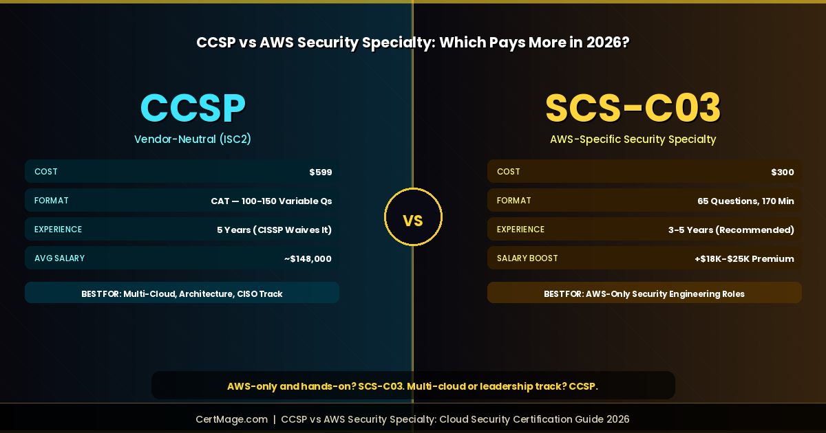 ccsp vs aws security specialty