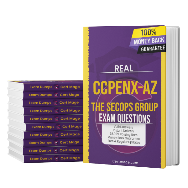 CCPenX-Az exam questions PDF and test engine
