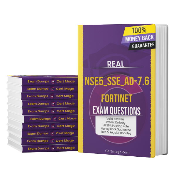 NSE5_SSE_AD-7.6 exam questions PDF and test engine