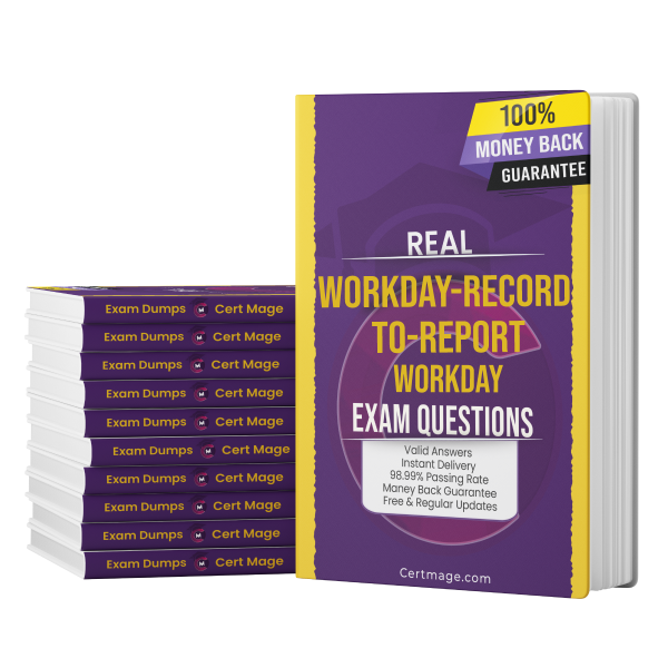 Workday-Record-to-Report exam questions PDF and test engine