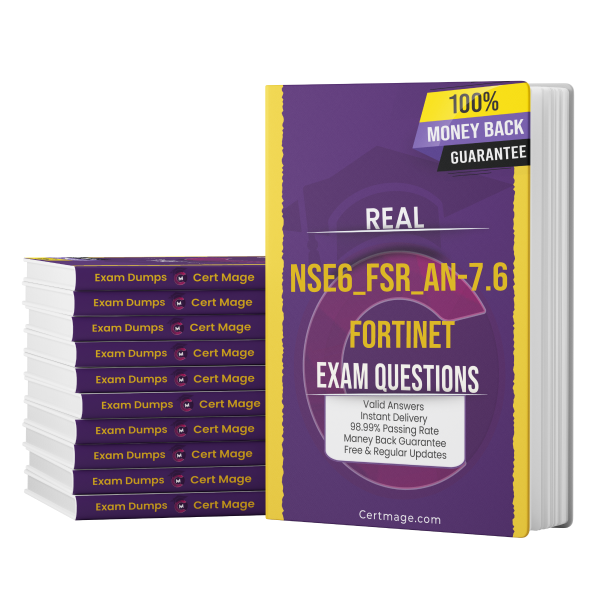 NSE6_FSR_AN-7.6 exam questions PDF and test engine